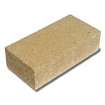 Refractory brick, blanket