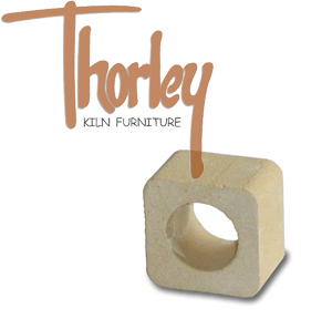 Cordierite Post - 1"x1-1/2"x1-1/2" Square