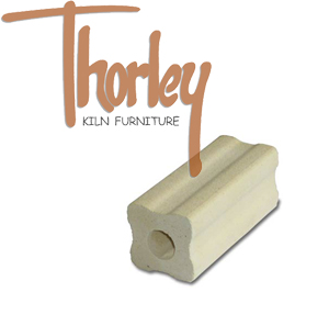 Cordierite Post - 4"x1-1/2"x1-1/2" Square